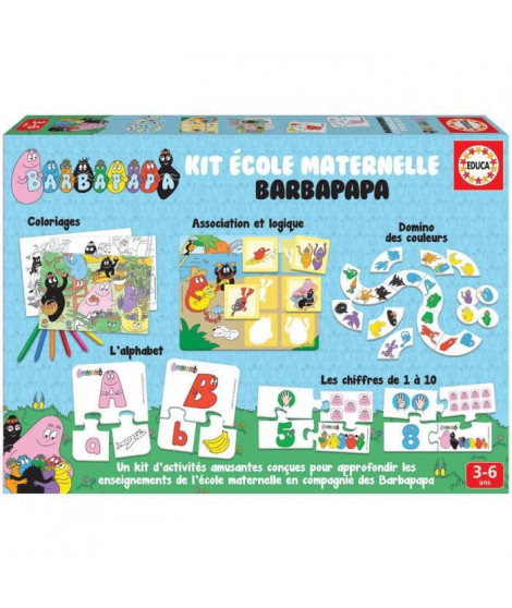 EDUCA - Kit école maternelle Barbapapa