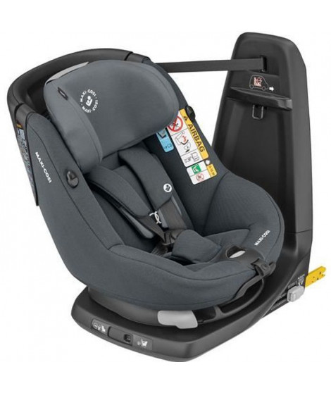 MAXI COSI Siege auto AxissFix, Group 0+/1, Isofix, Pivotant, i-Size, de 4 mois a 4 ans (9-18kg), 61-105 cm, Authentic Graphite