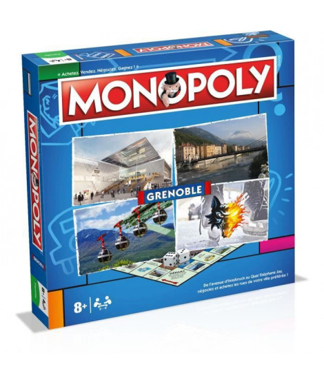 MONOPOLY Grenoble - Jeu de societé - Version française