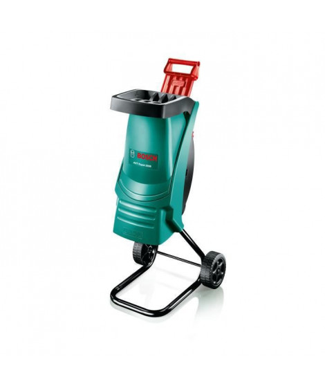 Broyeur de végétaux rapide Bosch - AXT Rapid 2000 (2000W, poussoir pour déchets verts, débit : 80 kg/h, coupe maximale: Ø 35 mm)