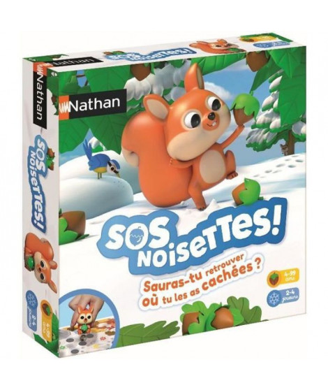 Nathan Sos Noisettes, jeu coopératif