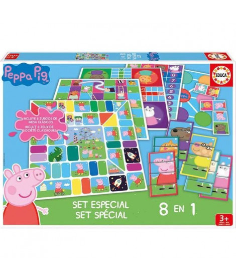 PEPPA PIG 8 jeux en 1