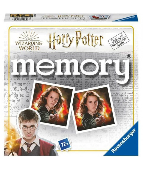 HARRY POTTER Grand memory - Jeu éducatif classique - Jeu de mémoire - Ravensburger-Des 4 ans