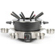 LIVOO DOC264 Appareil a fondue électrique 1000W - 1,8L - 8 fourchettes a fondue et collerette incluses - Thermostat ajustable…