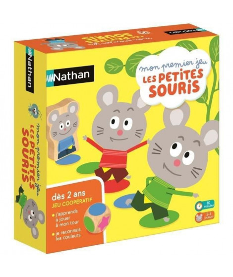 NATHAN - Mon Premier Jeu les Petites Souris - Jeu de Société