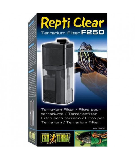 EXO TERRA Filtre Compact Clear 250 - Pour reptiles