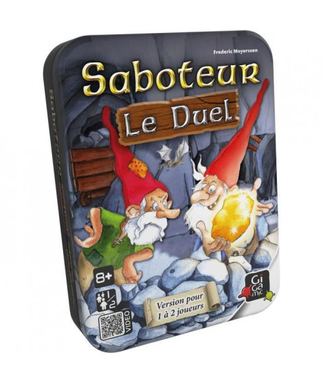 Saboteur : Le Duel - Jeu de plateau - GIGAMIC - A partir de 8 ans