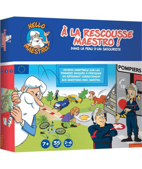 Hello Maestro - A la Rescousse Maestro - Dans la Peau d'un Secouriste - Jeu de plateau - MAESTRO