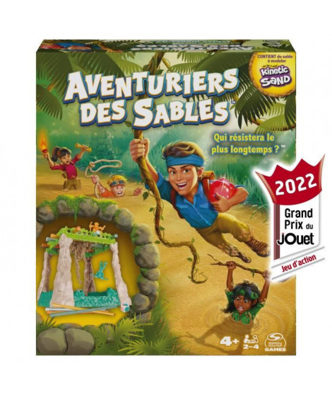 Spin Master - Aventuriers des Sables - Jeu de Société - 2 a 4 joueurs - Des 4 ans