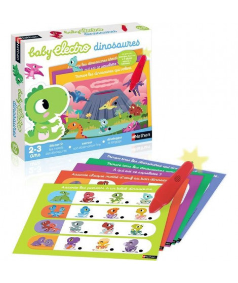 Nathan Baby Electro - Dinosaures, jeu éléctronique