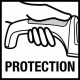 GARDENA Affûteur pour haches et couteaux  Poignée ergonomique  Butée de protection  Anti adhérence  (8712-20)