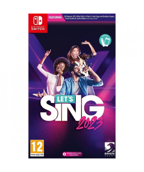 Let's Sing 2023 Jeu Switch