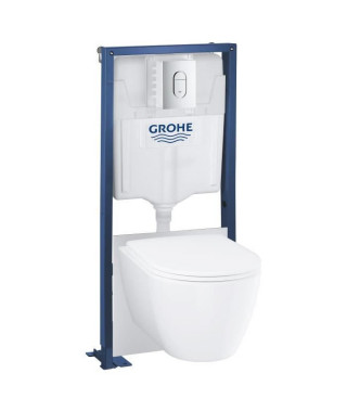 GROHE Bâti support 5-en-1 pour WC, 1.13 m 3975700H
