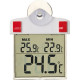 NATURE Thermometre extérieur mini-maxi - Fixation par ventouse