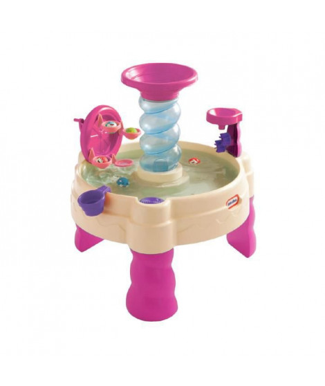 Little Tikes - Table de Jeux d'Eau Rose - Tornades Folles