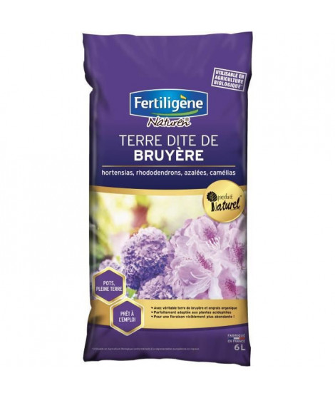 FERTILIGeNE - Terre dite de bruyere 6L