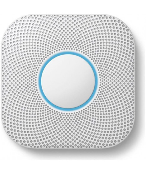 GOOGLE - Détecteur de fumée - Nest Protect 2nd Gen Battery - White