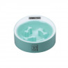 Gamelle ronde intelligente YUMI Anti-gloutons  Vert  Pour chien (Capacité de mesurer le poids de la ration)