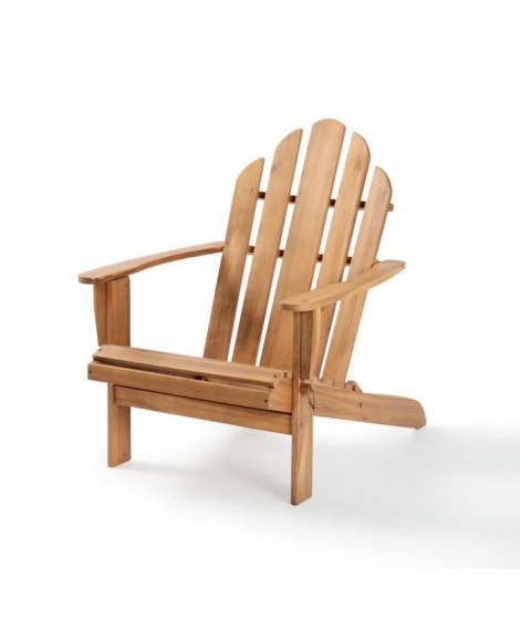 Fauteuil de jardin Adirondack en Acacia FSC - 72,5 x 89,5 x H.94 cm