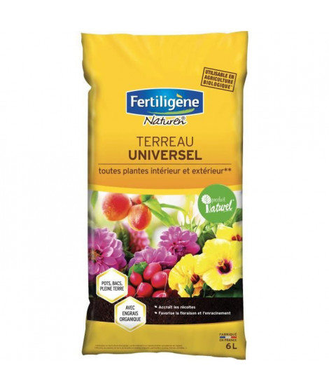 FERTILIGeNE - Terreau universel 6L