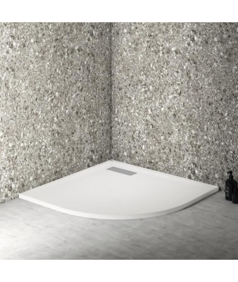 Receveur 80 x 80 cm - ULTRAFLAT NEW - extra-plat 2,5 cm - blanc brillant brillant - Ideal Standard