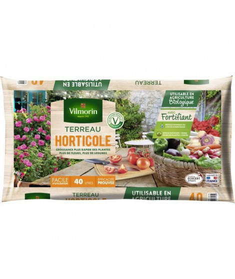 VILMORIN Terreau horticole 40 L