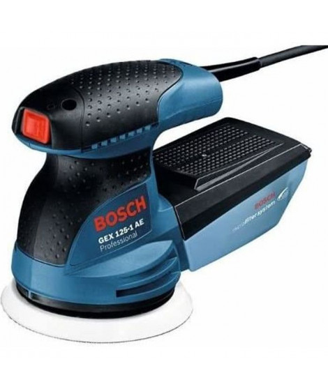 Ponceuse excentrique BOSCH PROFESSIONAL - GEX 125-1 AE (Plateau de Ponçage Diametre 125 mm, 250 W)