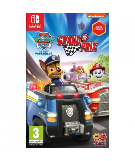 Paw Patrol, la Pat'Patrouille : Grand Prix Jeu Switch