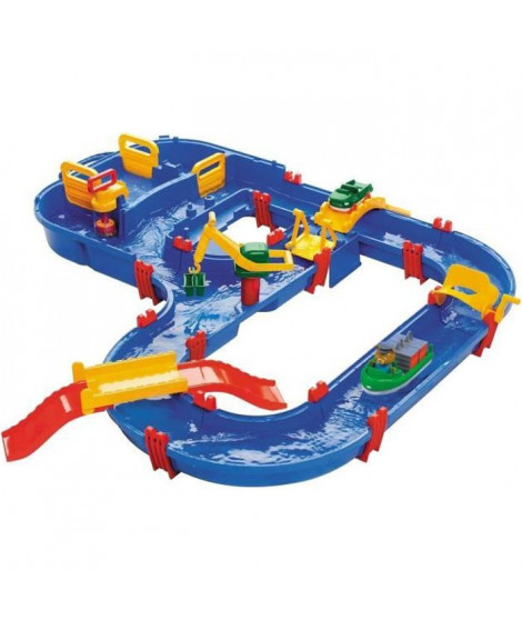 SMOBY - AQUAPLAY Circuit aquatique Mega Bridge + 35 accessoires