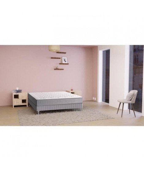 SIMMONS Matelas 140 x 190 cm Ressorts ensachés - 23 cm - Ferme - SW1