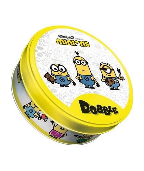 Zygomatic | Dobble : Minions | Jeu de société | a partir de 6 ans | 2 a 8 joueurs | 15 minutes