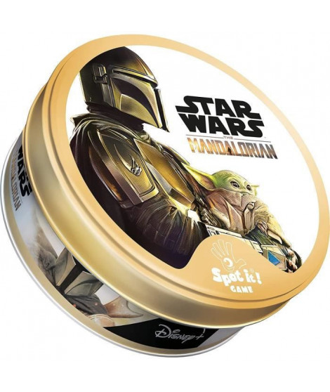 Zygomatic | Dobble : Star Wars The Mandalorian | Jeu de société | a partir de 6 ans | 2 a 8 joueurs | 15 minutes