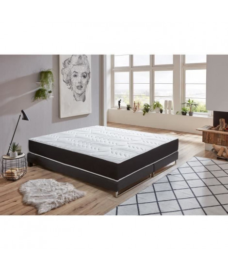 DORMIPUR Matelas 140x190 - Mousse mémoire de forme - 22 cm - Ferme - V1080