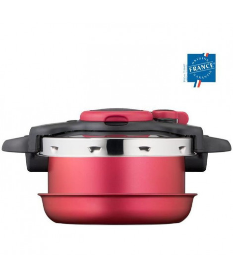 TEFAL INGENIO P4704200 Batterie de cuisine 8 pieces, Induction, Poele, Casserole, Cuisson vapeur, Fabriqué en France, All In One