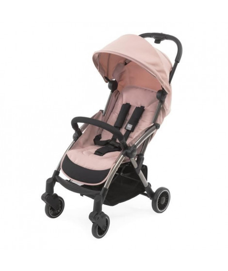 CHICCO Poussette citadine Cheerio - Des la naissance - Jusqu'a 15kg - Pliage automatique One Touch - Blossom