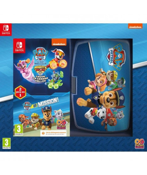 Compilation 2 Jeux Pat'patrouille (PAW PATROL) Switch + Lunch Box