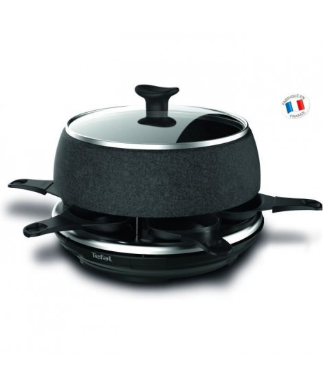 TEFAL RE12C812 Raclette Cheese N'Co - 6 personnes - Noir