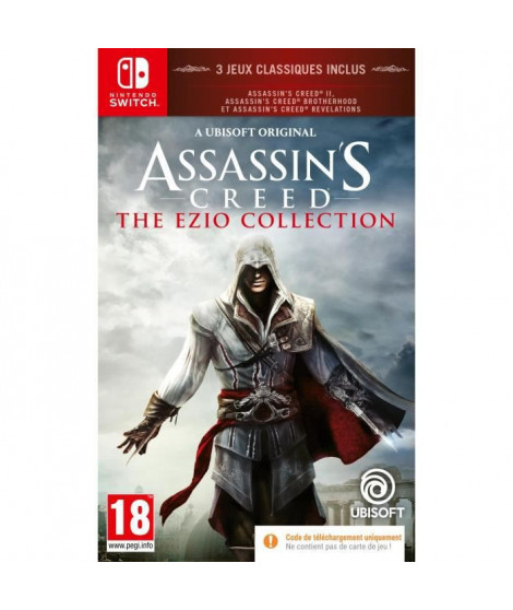 ASSASSIN'S CREED THE EZIO COLLECTION CODE IN BOX Jeu Switch