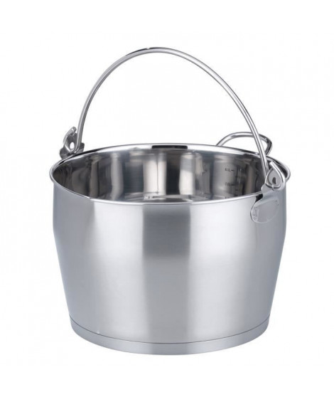 BAUMALU Chaudron de cuisson inox - 24 cm