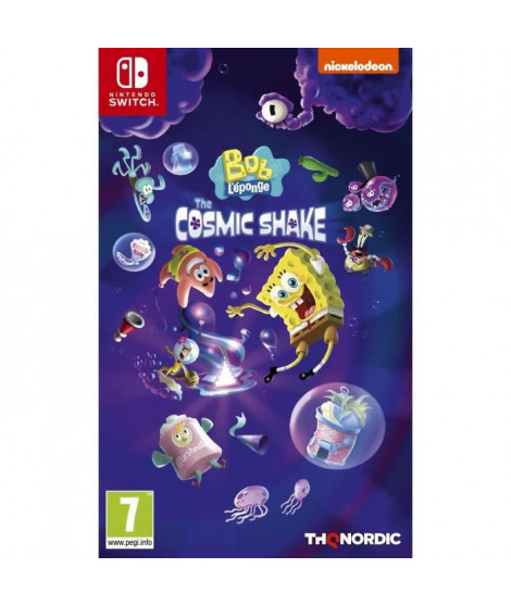 Bob L'Eponge - The Cosmic Shake Jeu Switch