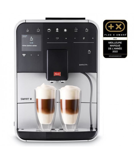 Melitta Barista T Smart Argent F831-101 Machine a Café, Expresso et Boissons Chaudes Automatiques