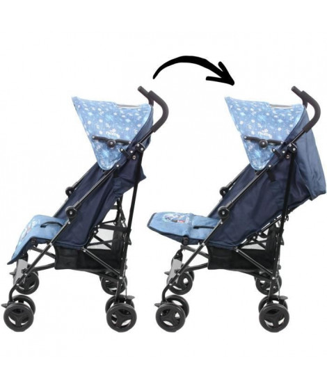 Poussette Canne NANIA Luxe JET (6-36 mois) - inclinable, légere et compacte - pliage a une main - Disney Frozen