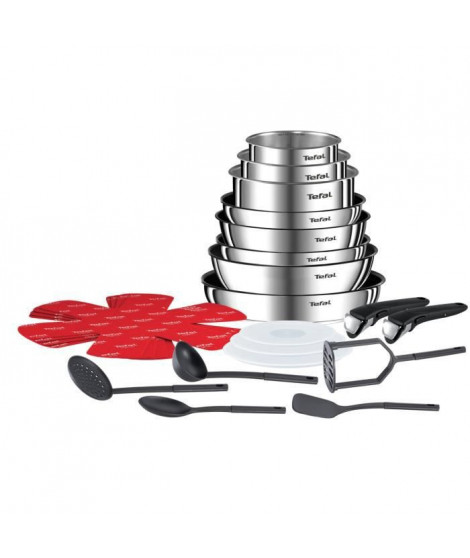 TEFAL L925SM14 Ingenio Emotion - Set de 22 pieces - Tous feux dont induction