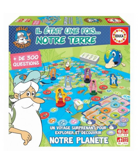 Jeu IEUF... Notre Terre - Jeu de société - EDUCA
