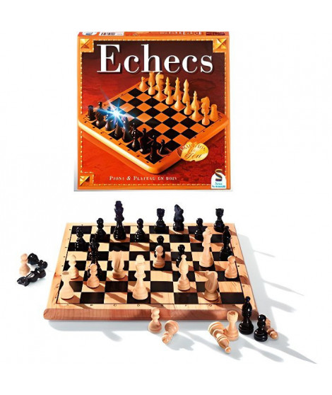 Echecs bois tradition - Jeu de société - SCHMIDT AND SPIELE