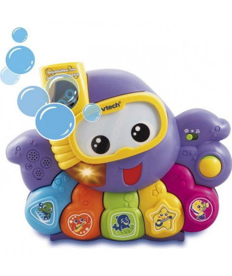 VTECH BABY - Jouet de Bain - Aquabulles Ma Pieuvre Orchestre