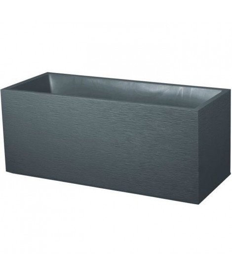 EDA Jardiniere Graphit - 99,5 x 39 x 43 cm - 97,6 L - Gris anthracite