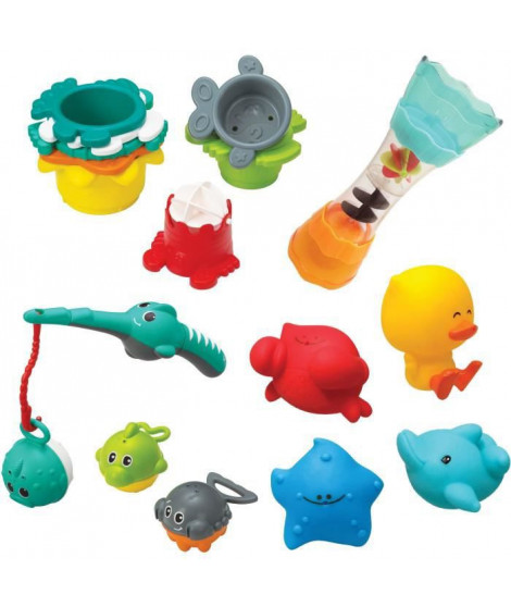 INFANTINO Coffret de bain 17 pcs