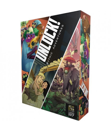 Unlock! Mythic Adventures   - Asmodee - Jeu de société