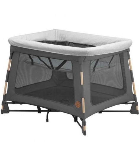 MAXI-COSI Swift Lit de voyage 3 en 1: Berceau, Lit et Parc, léger et pliable, De la naissance a 3.5 ans, Beyond Graphite